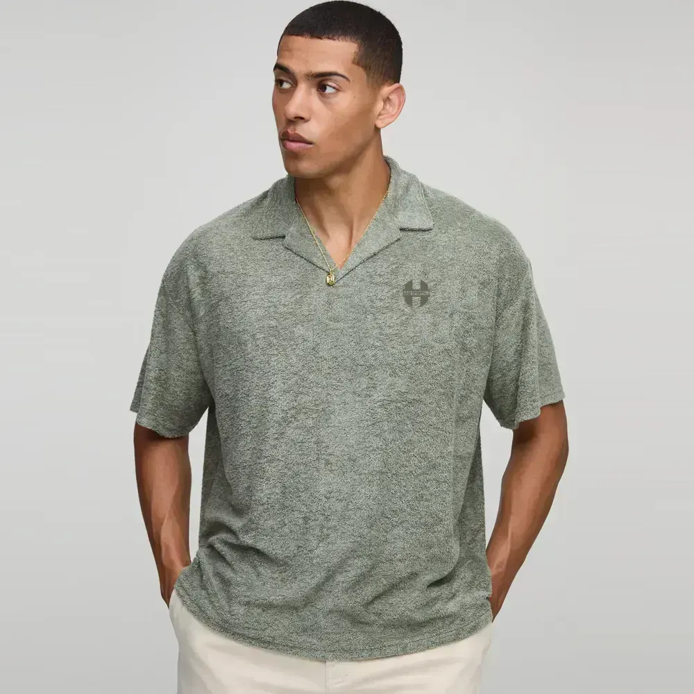 Oversized Revere Wash Polo